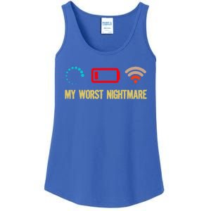 My Worst Nightmare Sarcastic Cool Gamers Humor Funny Saying Cool Gift Ladies Essential Tank