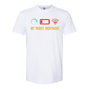 My Worst Nightmare Sarcastic Cool Gamers Humor Funny Saying Cool Gift Softstyle CVC T-Shirt