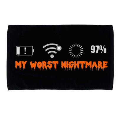 My Worst Nightmare Funny Gifts For Gamers Aviation Microfiber Hand Towel