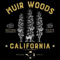 Muir Woods National Monument California Redwood Park 16 in Basic Backpack