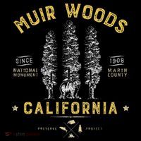 Muir Woods National Monument California Redwood Park Baby Bodysuit