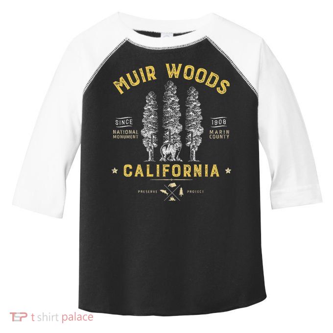 Muir Woods National Monument California Redwood Park Toddler Fine Jersey T-Shirt