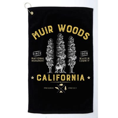 Muir Woods National Monument California Redwood Park Golf Towel