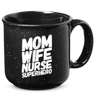 Mom Wife Nurse Superhero Cute Nurse MotherS Day Gift Idea Gift 15oz Campfire Ceramic Mug
