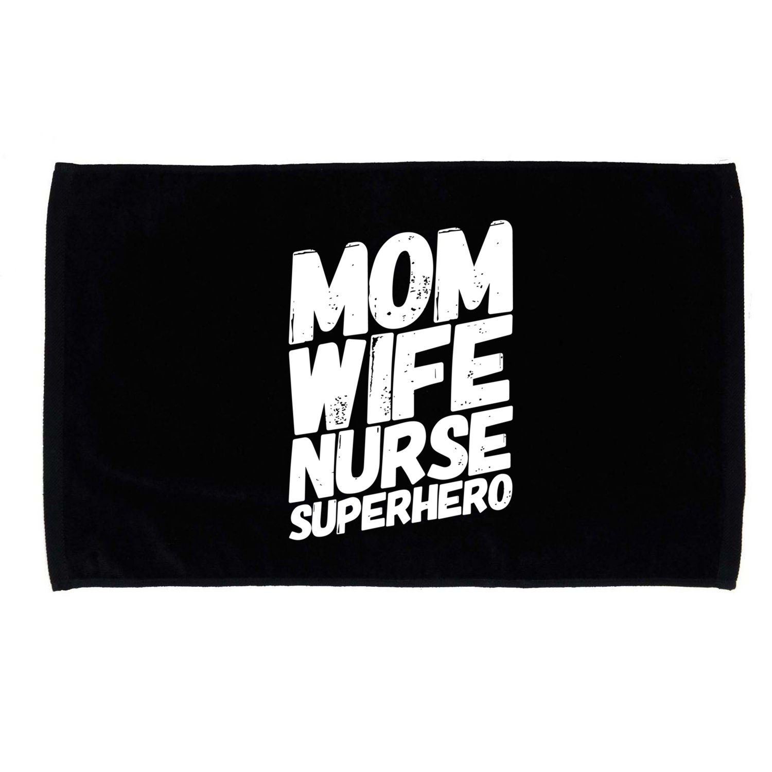 Mom Wife Nurse Superhero Cute Nurse MotherS Day Gift Idea Gift Microfiber Hand Towel