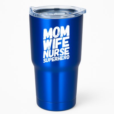 Mom Wife Nurse Superhero Cute Nurse MotherS Day Gift Idea Gift Tumbler