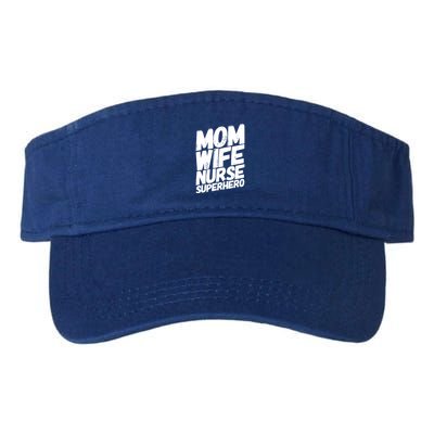 Mom Wife Nurse Superhero Cute Nurse MotherS Day Gift Idea Gift Visor