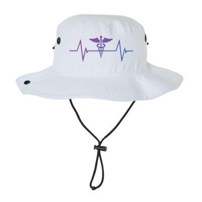 Medical Worker Nurse Heartbeat Gift Legacy Cool Fit Booney Bucket Hat