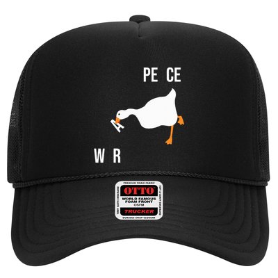 Make War Not Peace Meme Untitled Meme Goose Want Wars Trucker Hat