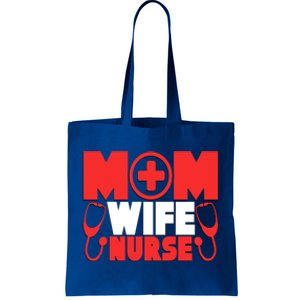 Mom Wife Nurse Graphic S Gift Tote Bag