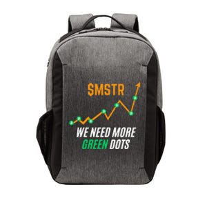 $Mstr We Need More Green Dots Microstrategy Bitcoin Vector Backpack