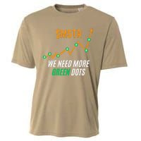 $Mstr We Need More Green Dots Microstrategy Bitcoin Cooling Performance Crew T-Shirt