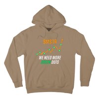 $Mstr We Need More Green Dots Microstrategy Bitcoin Hoodie