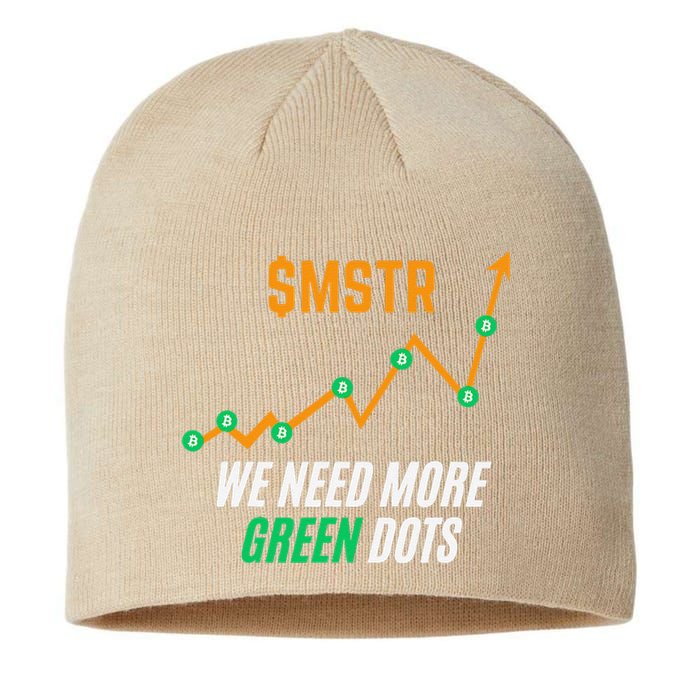 $Mstr We Need More Green Dots Microstrategy Bitcoin Sustainable Beanie