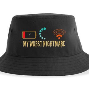 My Worst Nightmare Funny Gifts For Gamers Sustainable Bucket Hat