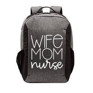 Mom Wife Nurse Hero Tee Gift Vector Backpack