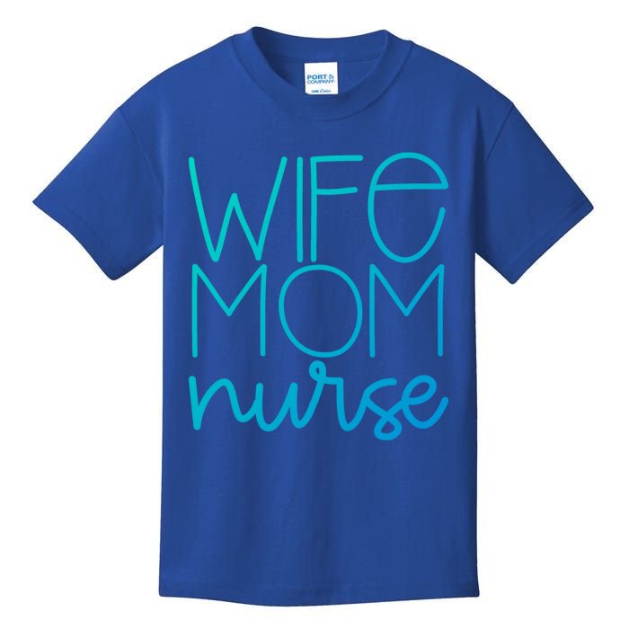 Mom Wife Nurse Hero Tee Gift Kids T-Shirt