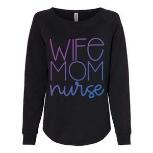 Mom Wife Nurse Hero Tee Gift Womens California Wash Sweatshirt