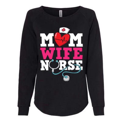 Mom Wife Nurse Gift Womens California Wash Sweatshirt