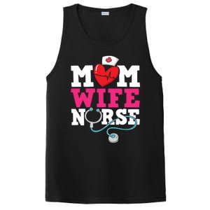 Mom Wife Nurse Gift PosiCharge Competitor Tank