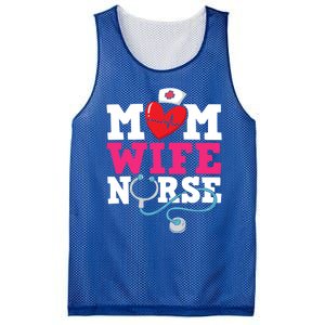 Mom Wife Nurse Gift Mesh Reversible Basketball Jersey Tank