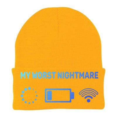 My Worst Nightmare Gift Funny Funny Gift Gamer Great Gift Knit Cap Winter Beanie