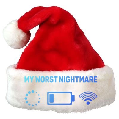 My Worst Nightmare Gift Funny Funny Gift Gamer Great Gift Premium Christmas Santa Hat