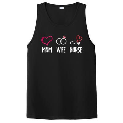 Mom Wife Nurse Gift Cool Gift PosiCharge Competitor Tank