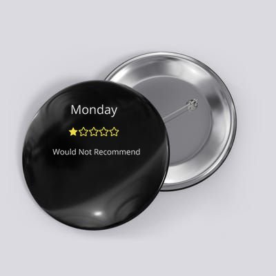 Monday Would Not Recommend One Star Button