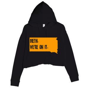 Meth Were On It Crop Fleece Hoodie