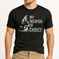 My Weapon Of Choice Funny Tech Medical Laboratory Scientist Performance Shirt