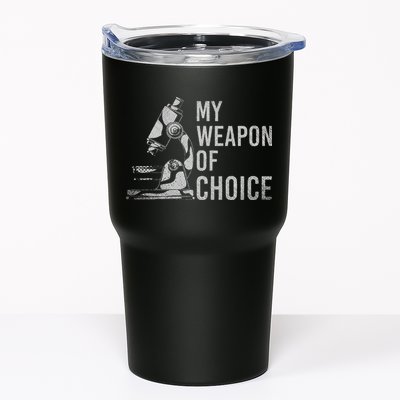 My Weapon Of Choice Funny Tech Medical Laboratory Scientist Tumbler