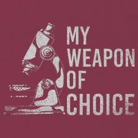 My Weapon Of Choice Funny Tech Medical Laboratory Scientist 16oz Travel Tumbler