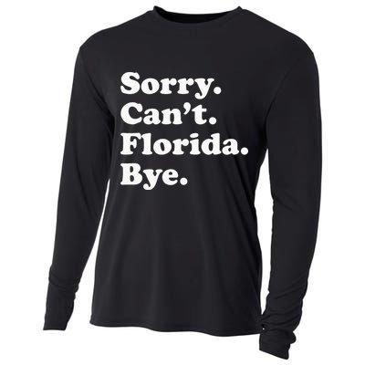 Men Women Or Funny Florida Cooling Performance Long Sleeve Crew