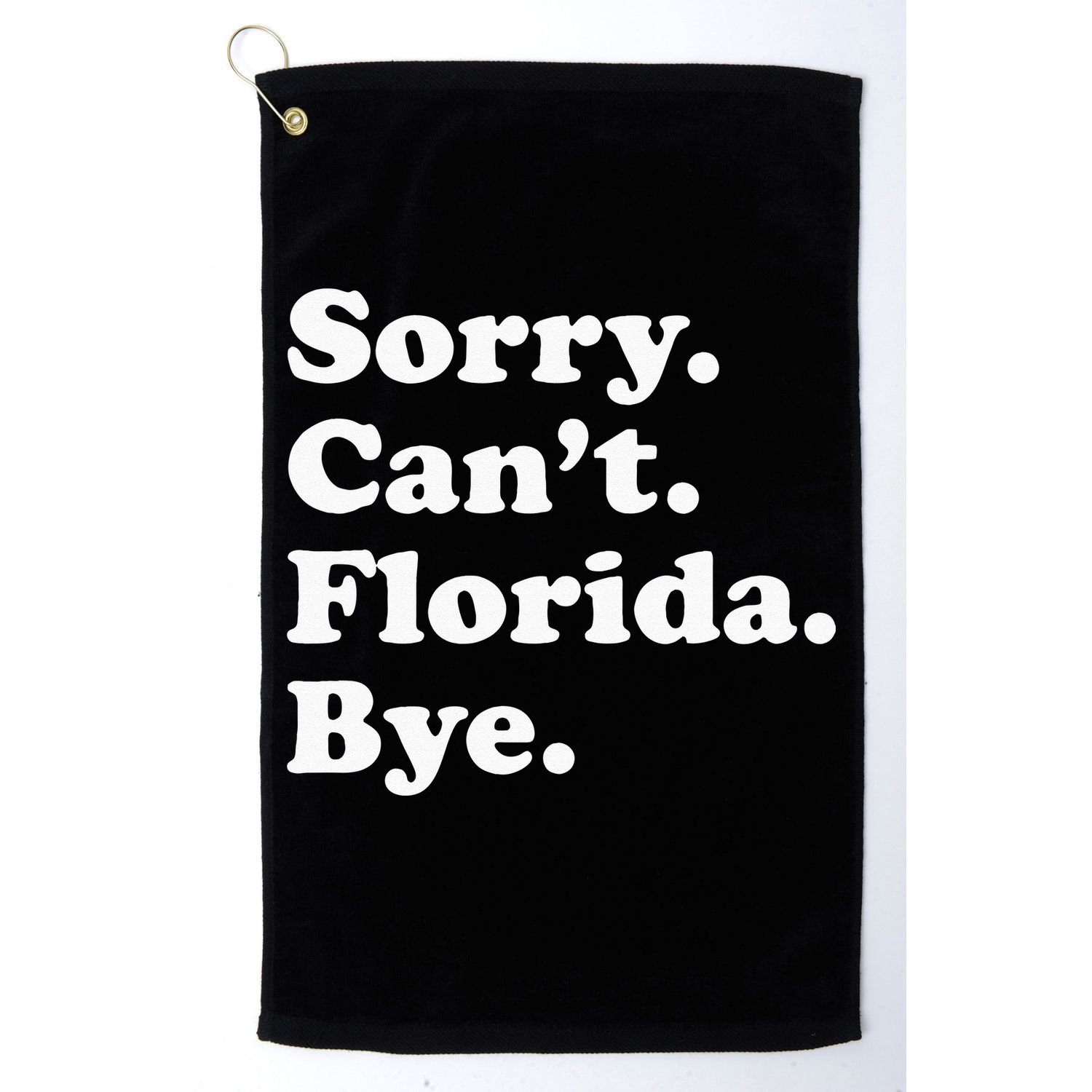 Men Women Or Funny Florida Golf Towel
