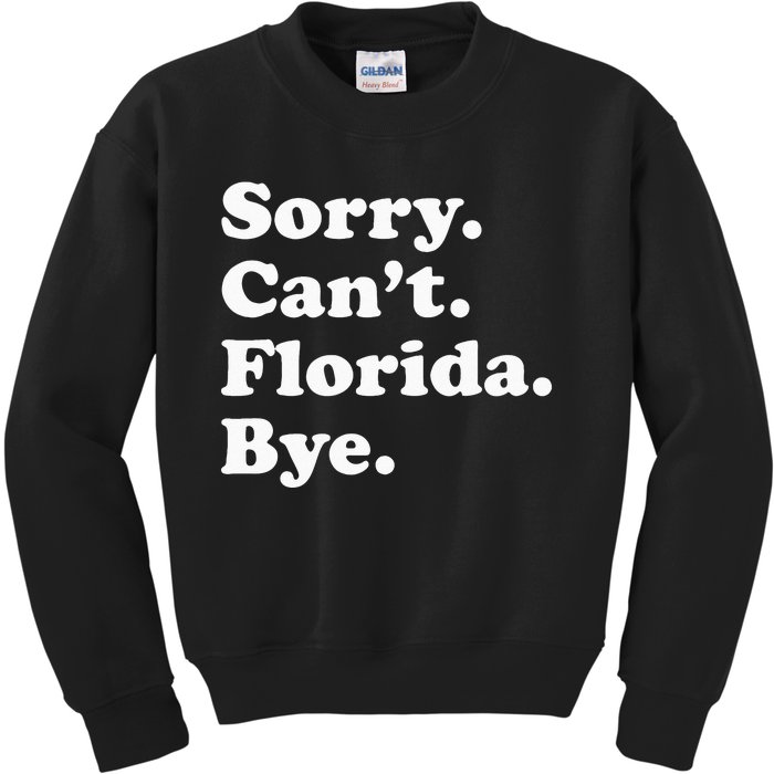 Men Women Or Funny Florida Kids Sweatshirt