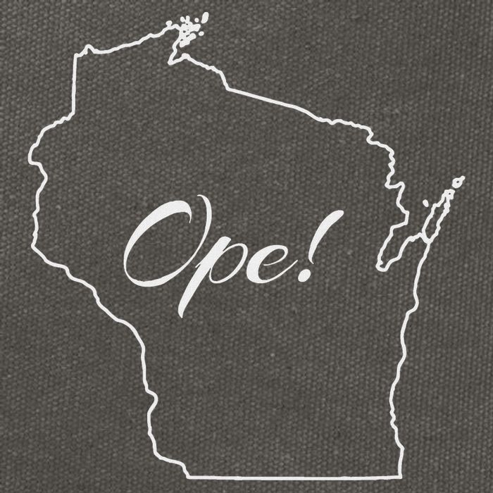 Midwest Wisconsin Ope Cotton Canvas Backpack