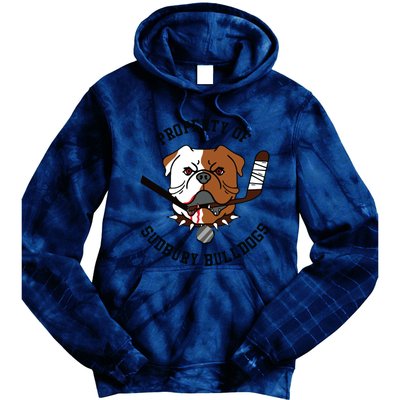 Men Women Property Of Sudbury Bulldog Tie Dye Hoodie