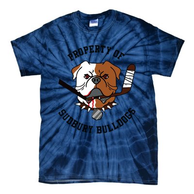 Men Women Property Of Sudbury Bulldog Tie-Dye T-Shirt