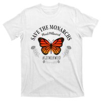 Monarch Whisperer Plant Milkweed Butterfly Save The Monarchs T-Shirt