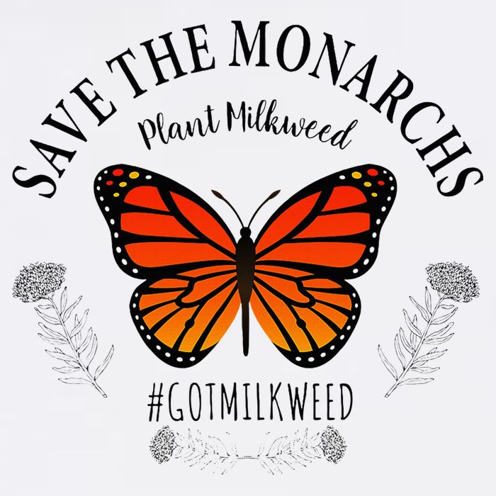 Monarch Whisperer Plant Milkweed Butterfly Save The Monarchs Toddler T-Shirt