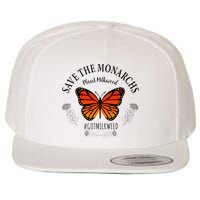 Monarch Whisperer Plant Milkweed Butterfly Save The Monarchs Wool Snapback Cap