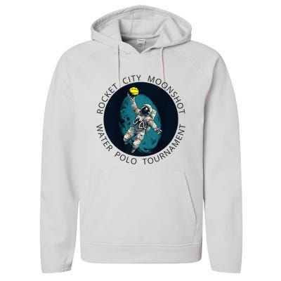 Moonshot Water Polo Tournament Performance Fleece Hoodie