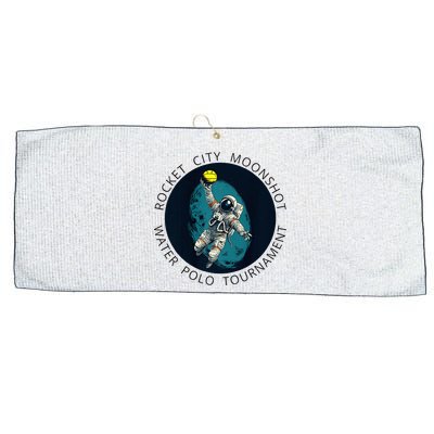 Moonshot Water Polo Tournament Large Microfiber Waffle Golf Towel