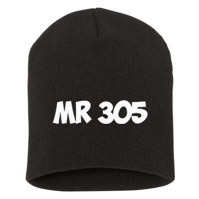 Mr Worldwide Pitbull 305 Short Acrylic Beanie