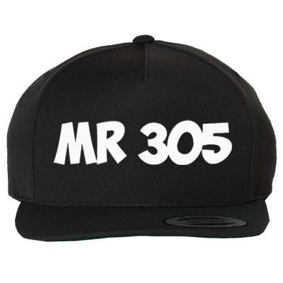 Mr Worldwide Pitbull 305 Wool Snapback Cap