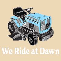 Mens We Ride At Dawn | Father's Day | Dad Gift | Grandfather Drawstring Bag