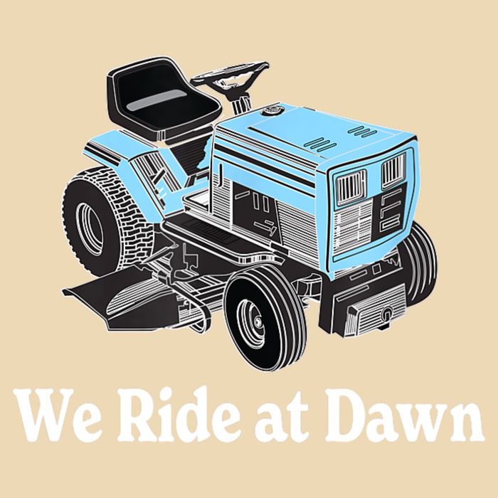 Mens We Ride At Dawn | Father's Day | Dad Gift | Grandfather Drawstring Bag