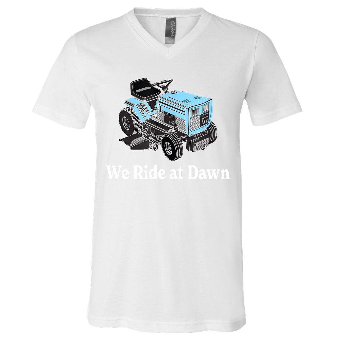 Mens We Ride At Dawn | Father's Day | Dad Gift | Grandfather V-Neck T-Shirt