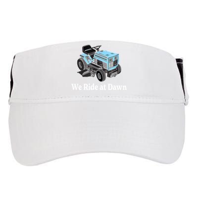 Mens We Ride At Dawn | Father's Day | Dad Gift | Grandfather Adult Drive Performance Visor
